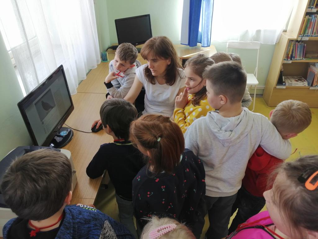 Návštěva městské knihovny, 5. 4. 2024