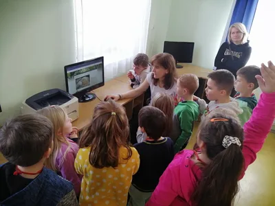 Návštěva městské knihovny, 5. 4. 2024