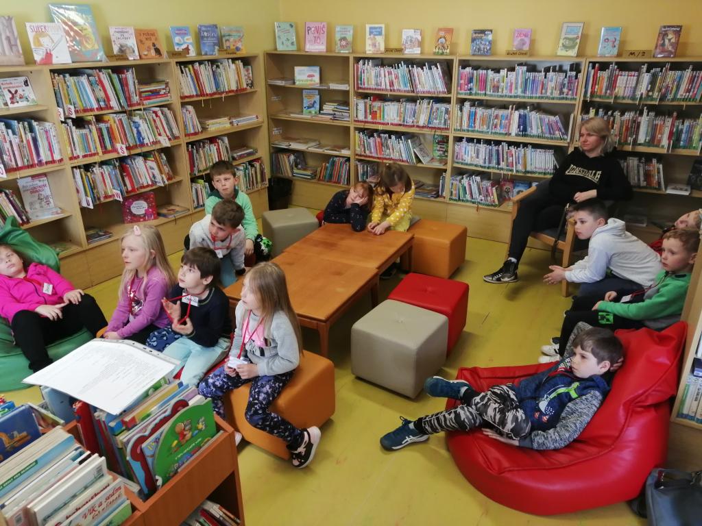 Návštěva městské knihovny, 5. 4. 2024