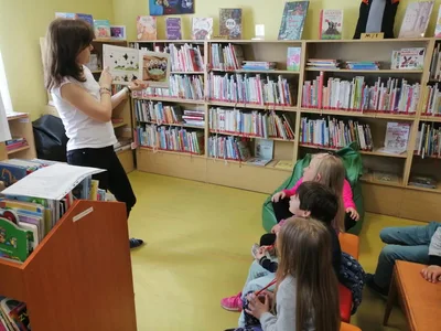 Návštěva městské knihovny, 5. 4. 2024