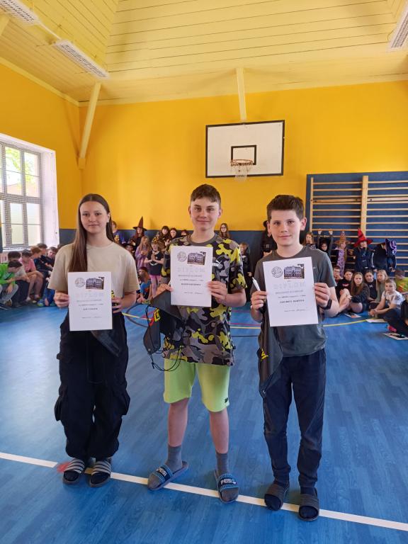 Vyhlášení soutěží a olympiád, 30. 4. 2024