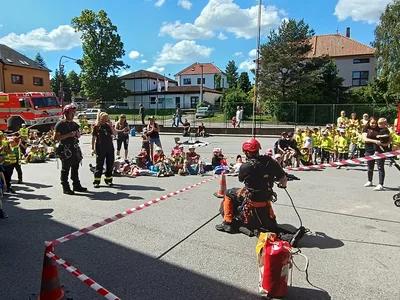 Den otevřených dveří na hasičské stanici Chrudim, 14. 5. 2024
