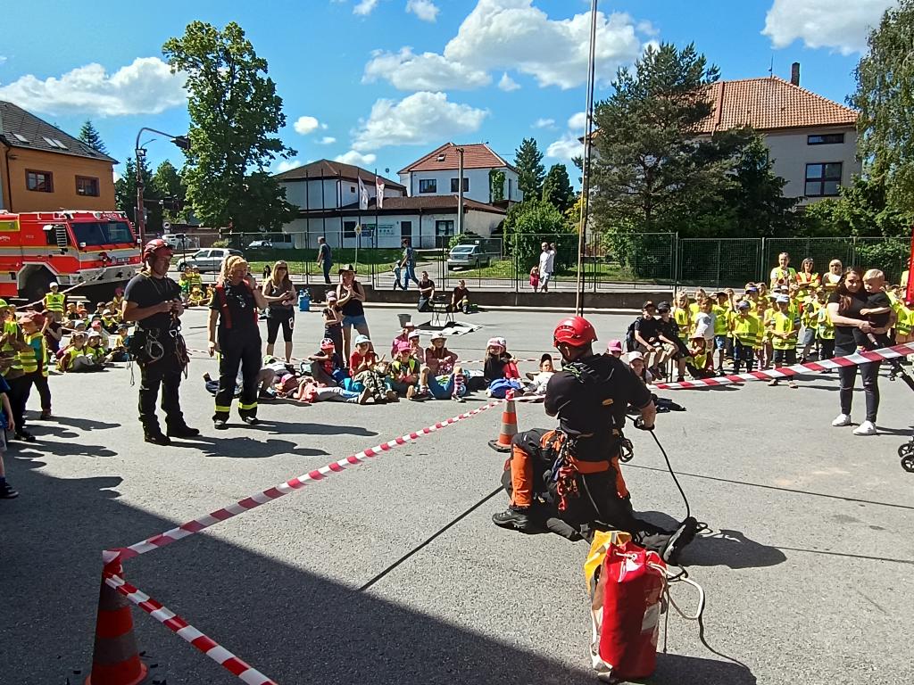 Den otevřených dveří na hasičské stanici Chrudim, 14. 5. 2024