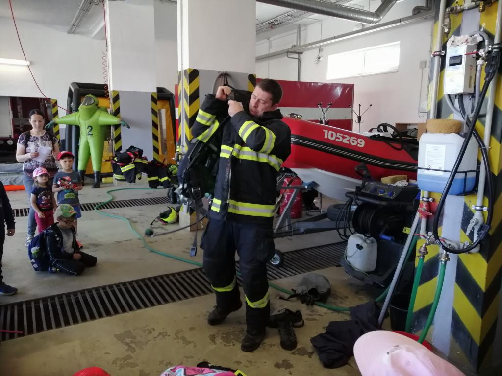 Den otevřených dveří na hasičské stanici Chrudim, 14. 5. 2024