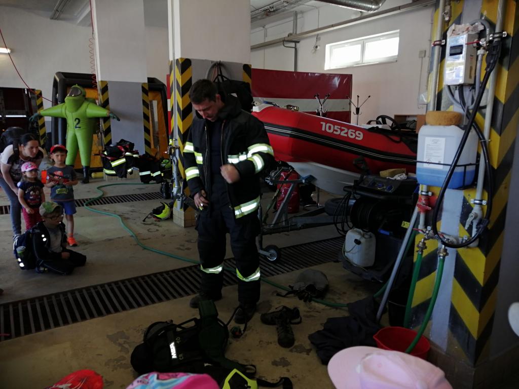 Den otevřených dveří na hasičské stanici Chrudim, 14. 5. 2024
