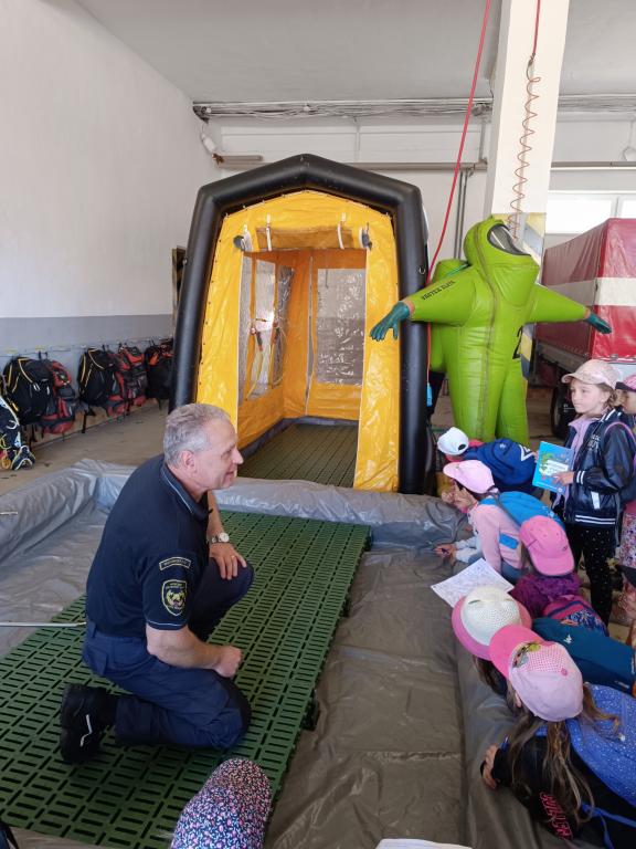 Den otevřených dveří na hasičské stanici Chrudim, 14. 5. 2024