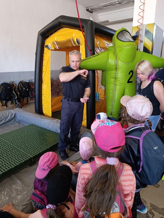 Den otevřených dveří na hasičské stanici Chrudim, 14. 5. 2024