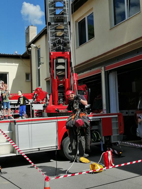 Den otevřených dveří na hasičské stanici Chrudim, 14. 5. 2024