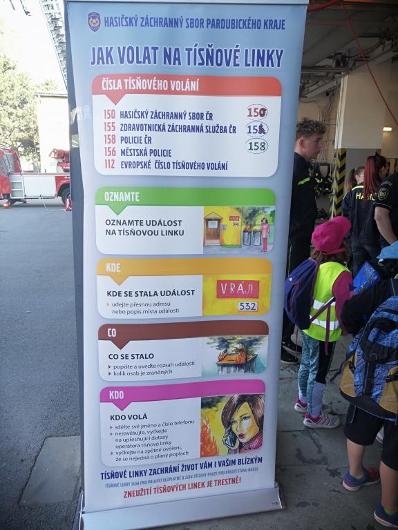 Den otevřených dveří na hasičské stanici Chrudim, 14. 5. 2024