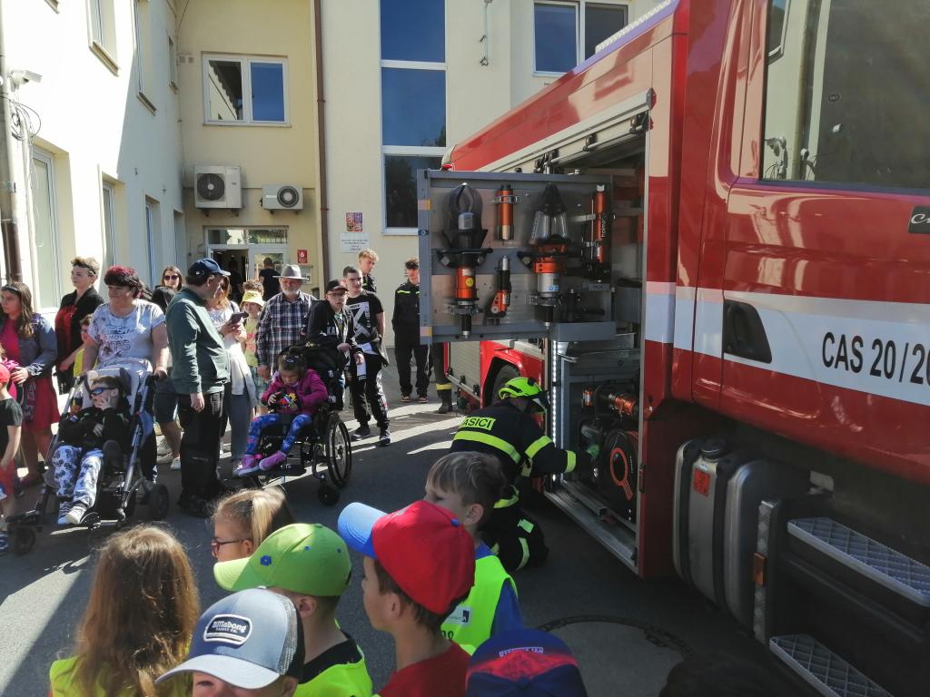 Den otevřených dveří na hasičské stanici Chrudim, 14. 5. 2024