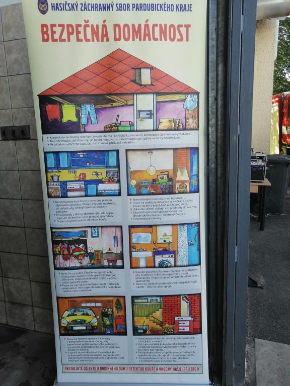 Den otevřených dveří na hasičské stanici Chrudim, 14. 5. 2024
