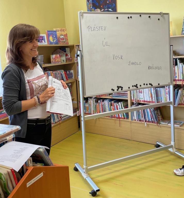 návštěva Městské knihovny, 20. 5. 2024
