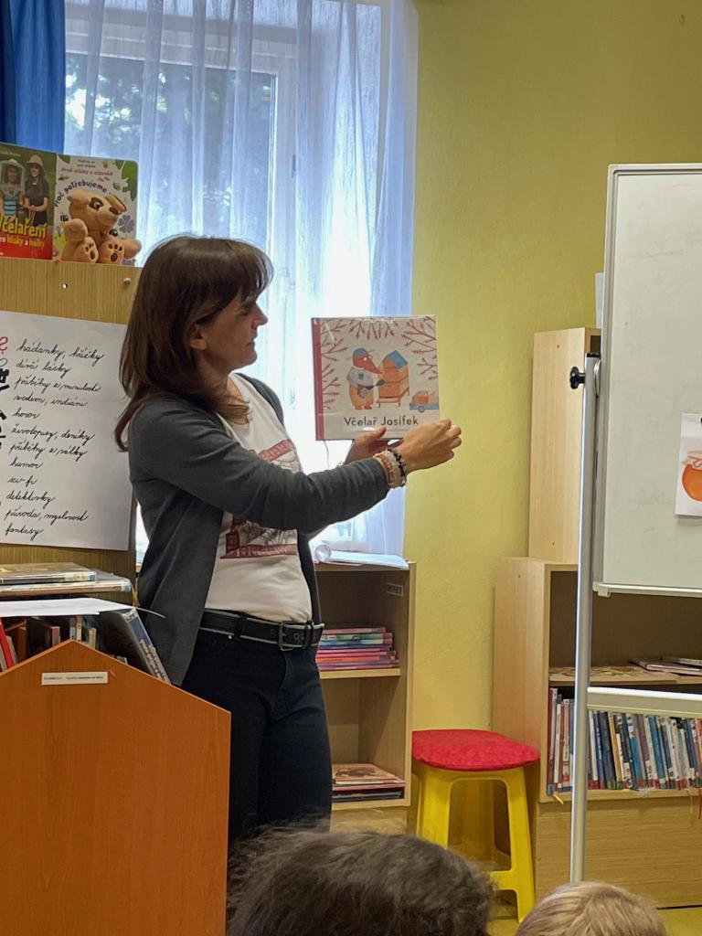návštěva Městské knihovny, 20. 5. 2024