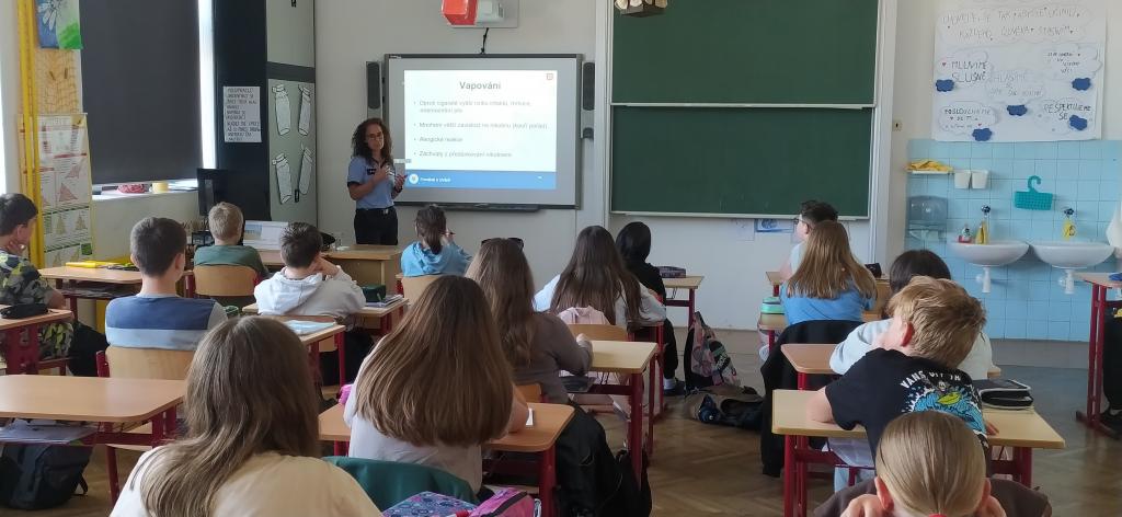 Preventivní program -  Policie ČR - návykové látky, 27. 5. 2024