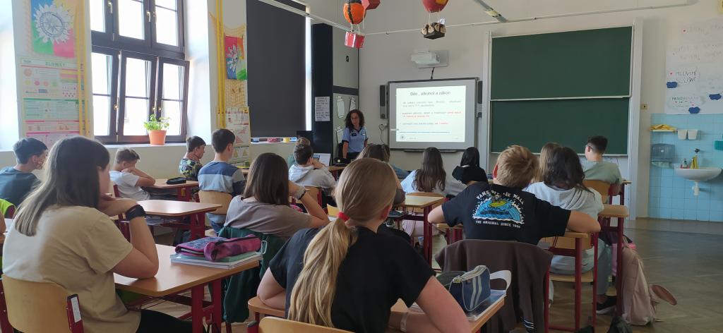 Preventivní program -  Policie ČR - návykové látky, 27. 5. 2024