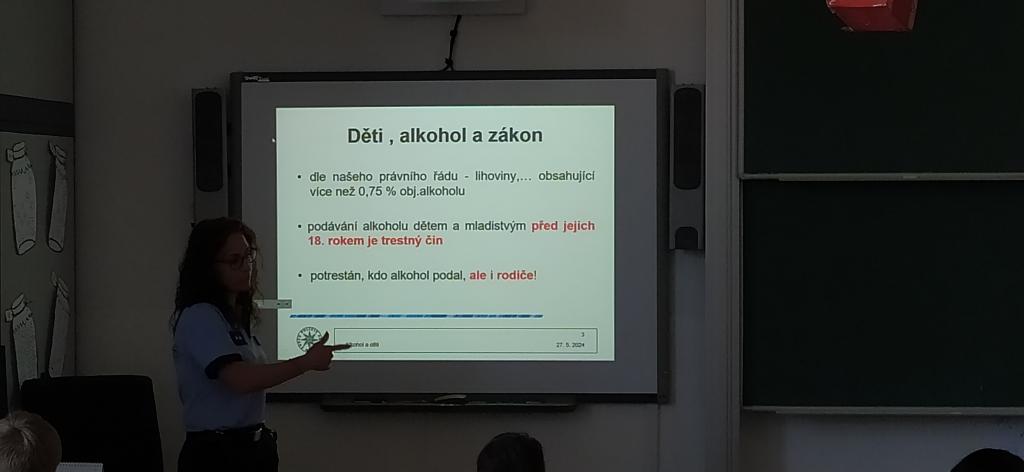 Preventivní program -  Policie ČR - návykové látky, 27. 5. 2024