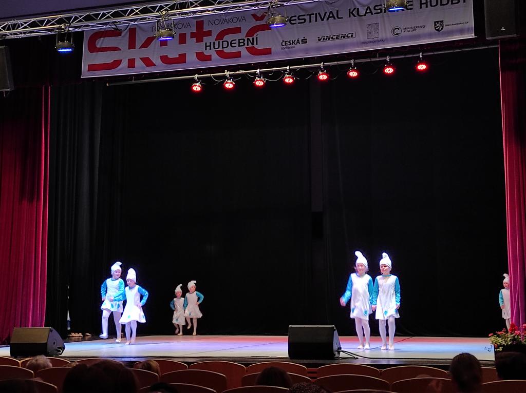 Taneční vystoupení ZUŠ Skuteč, 13. 5. 2024