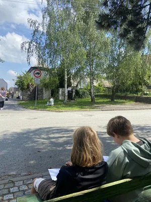 VV - kresba tužkou v terénu, 28. 5. 2024