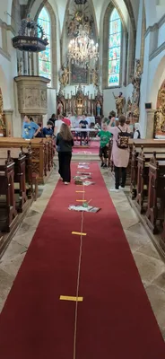 Kostel plný lidí a sedmáků, 17. 6. 2024
