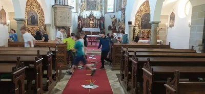 Kostel plný lidí a sedmáků, 17. 6. 2024