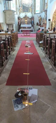 Kostel plný lidí a sedmáků, 17. 6. 2024