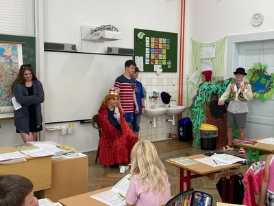 Král Lávra v podání spolužáků ze 7. třídy, 24. 6. 2024