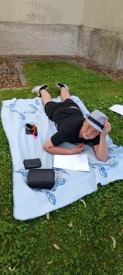 Malování u kostel a a piknik v trávě, 20. 6. 2024