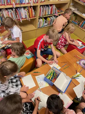 návštěva Městské knihovny, 26. 6. 2024