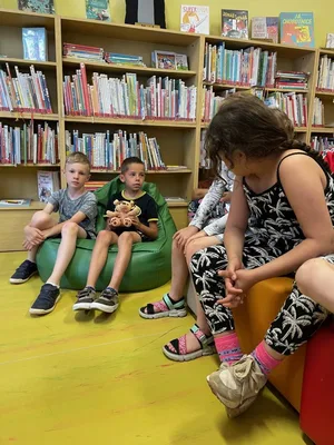 návštěva Městské knihovny, 26. 6. 2024