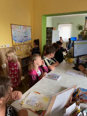 návštěva Městské knihovny, 26. 6. 2024