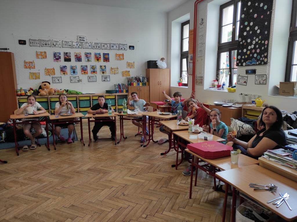 Přespání ve škole, 17. 6. 2024