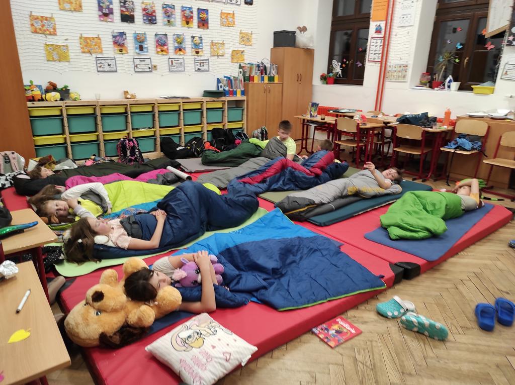 Přespání ve škole, 17. 6. 2024