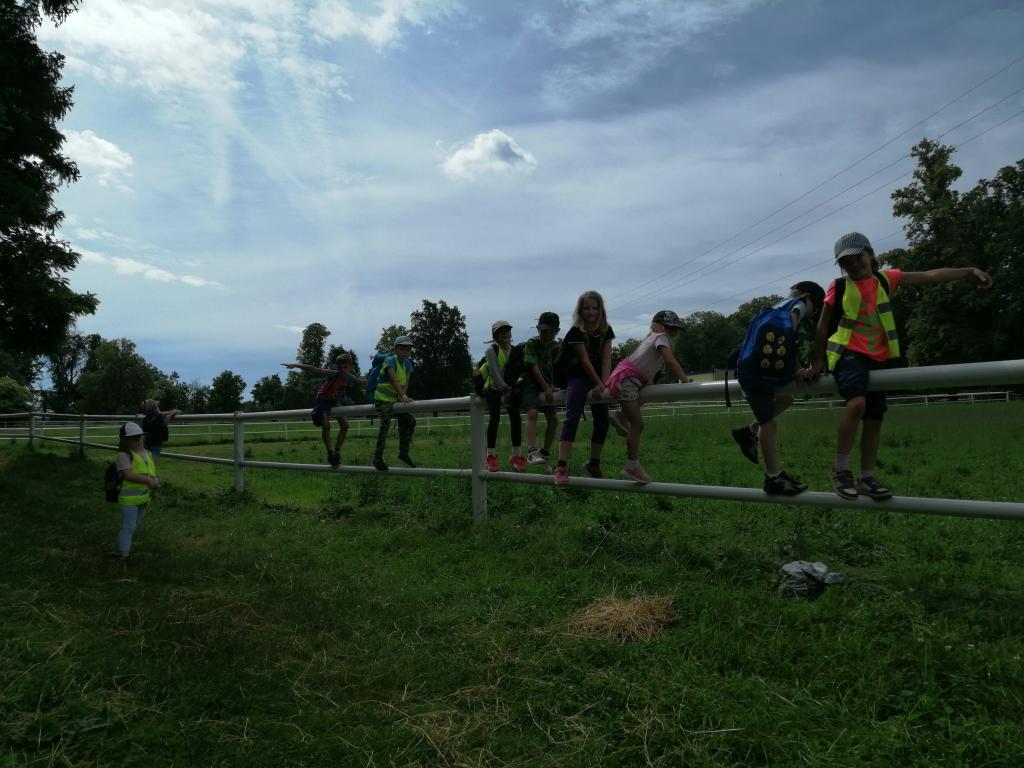 Školní výlet do Slatiňan - Kočičí hrádek, 17. 6. 2024