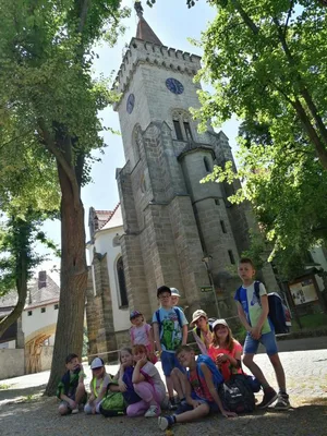 Školní výlet do Slatiňan - Kočičí hrádek, 17. 6. 2024