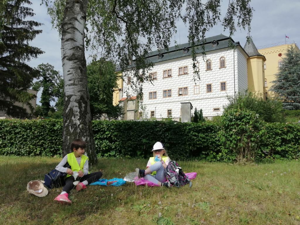 Školní výlet do Slatiňan - Kočičí hrádek, 17. 6. 2024