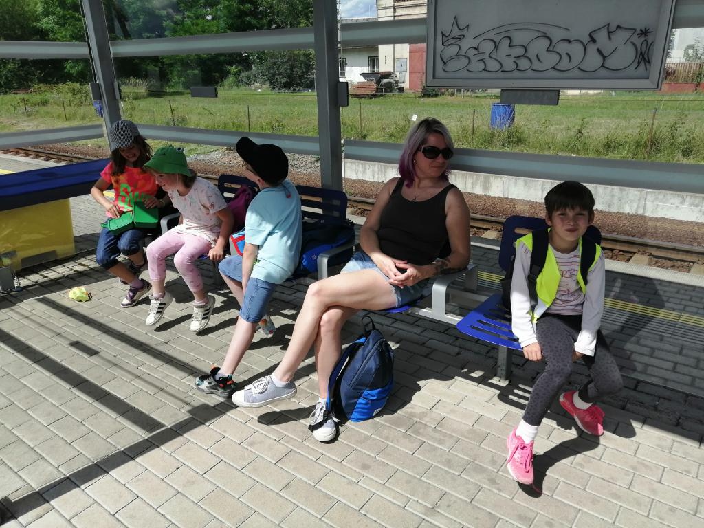 Školní výlet do Slatiňan - Kočičí hrádek, 17. 6. 2024