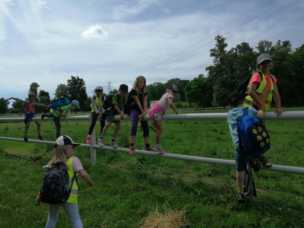 Školní výlet do Slatiňan - Kočičí hrádek, 17. 6. 2024