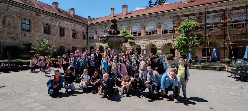 Zámek Častolovice - školní výlet 4. tříd a 5. třídy., 13. 6. 2024