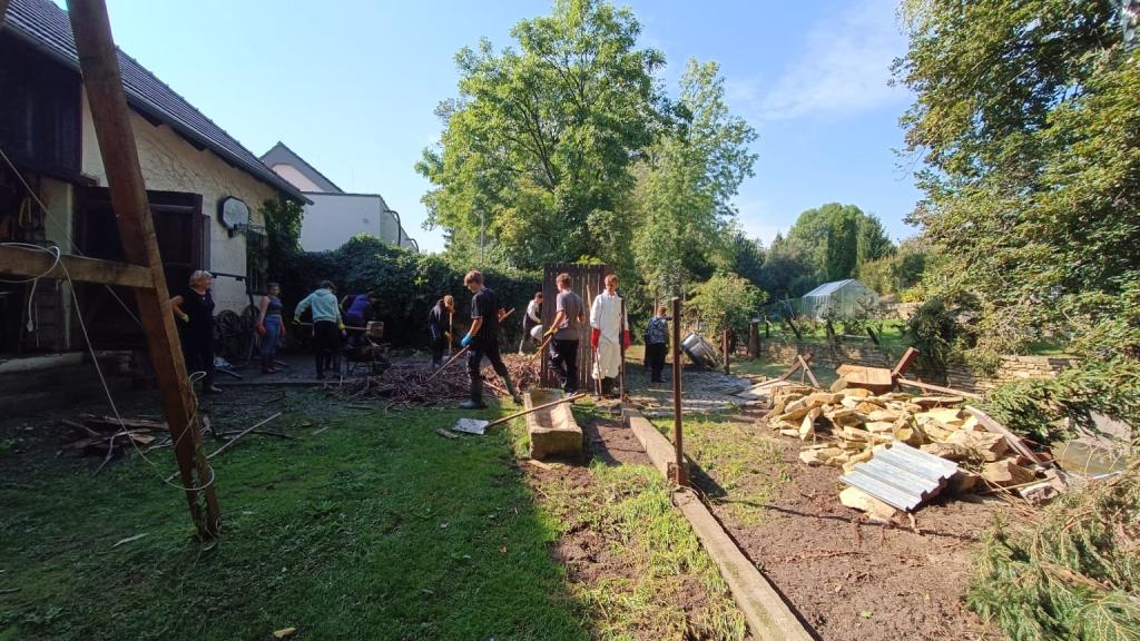 Chceme být užiteční! Likvidace povodňových škod, 18. 9. 2024