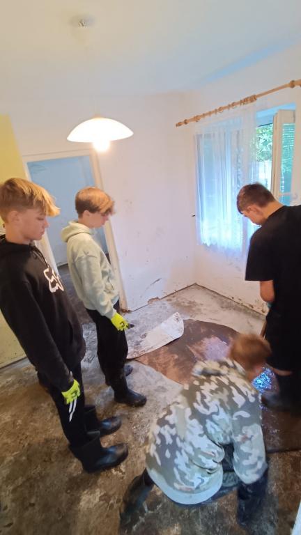 Chceme být užiteční! Likvidace povodňových škod, 18. 9. 2024
