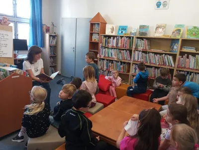 návštěva Městské knihovny, 20. 9. 2024