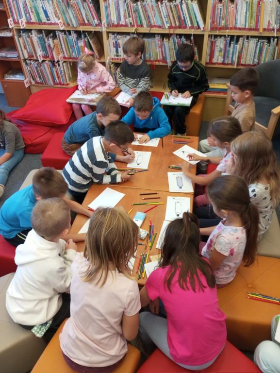 návštěva Městské knihovny, 20. 9. 2024