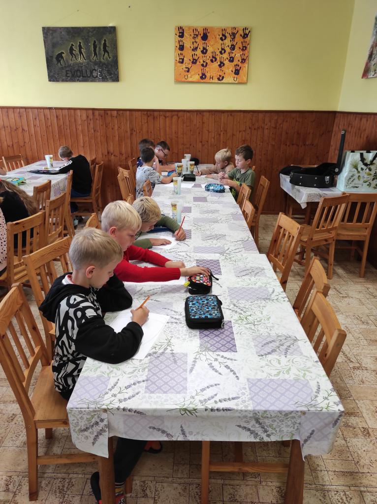 Pobyt v přírodě - den druhý, 18. 9. 2024