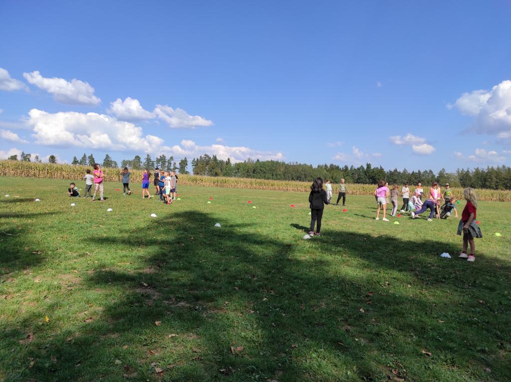 Pobyt v přírodě - den druhý, 18. 9. 2024