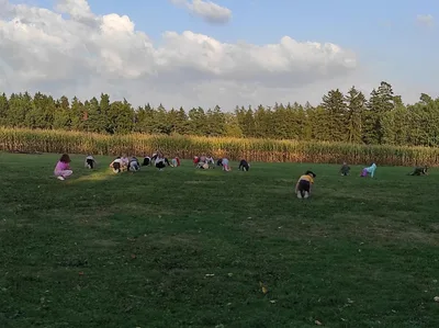 Pobyt v přírodě - den první, 17. 9. 2024