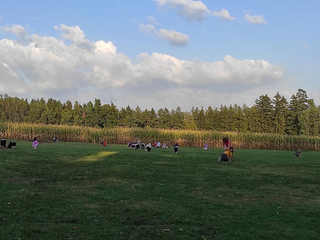 Pobyt v přírodě - den první, 17. 9. 2024