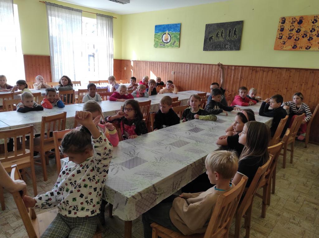 Pobyt v přírodě - den první, 17. 9. 2024
