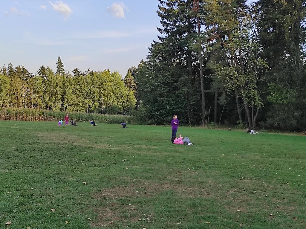 Pobyt v přírodě - den první, 17. 9. 2024