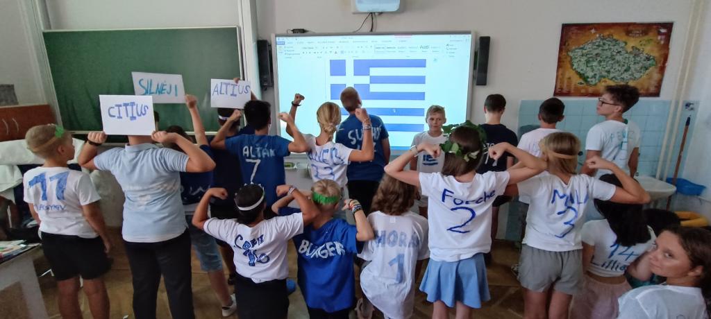 Příprava na školní olympiádu, 3. 9. 2024