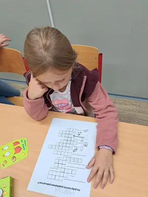 Děti luštily název ostrova, 6. 10. 2024